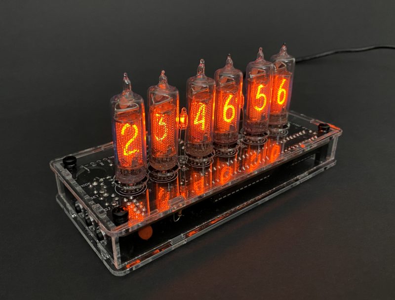 IN16 Nixie Tube Clock KIT NixieDIY