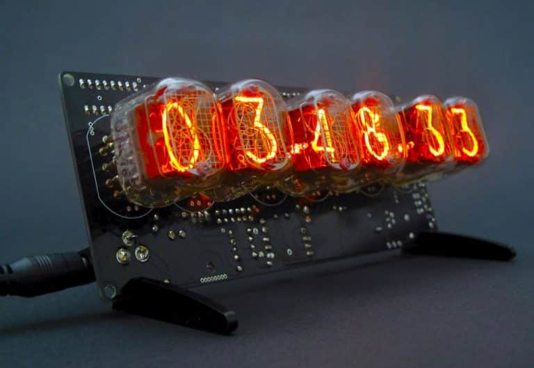 IN12 Nixie Tube Clock. Assembled. NixieDIY