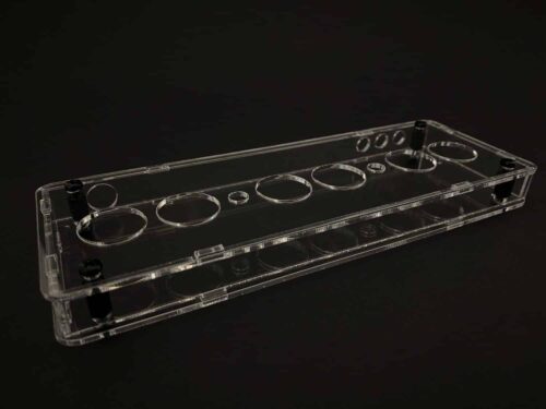 Transparent Acrylic Case for IN-14, IN-8-2, Z570M Nixie Tubes Clocks