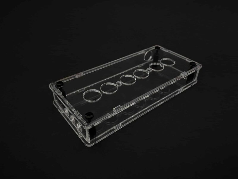 Transparent Acrylic Case for IN-16 Nixie Tubes Clock KIT