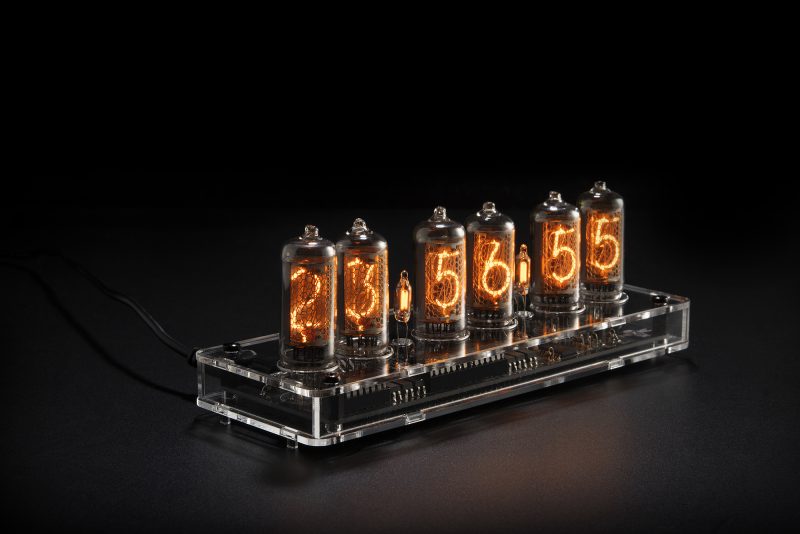 In-8-2 Nixie clock. Assembled. With Tubes.